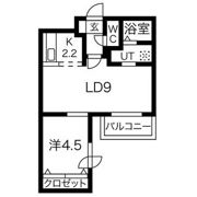 パーチェ豊平の間取り画像