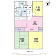 クレセンド・ゴールド諏訪の間取り画像