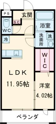 LUXE DE MINEの間取り画像