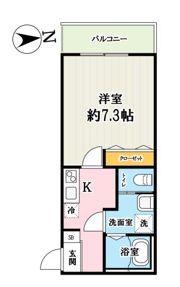 グレイス東町の間取り画像