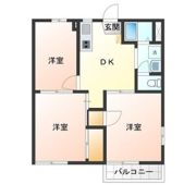 ローズハイツの間取り画像