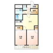 南晒屋コーポの間取り画像