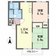 グラン・シャルムBの間取り画像