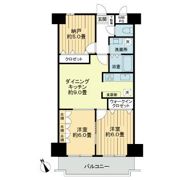 ライオンズマンション板橋の間取り画像