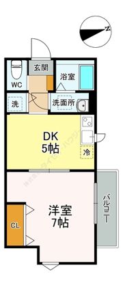アーバンテラス稲毛天台の間取り画像