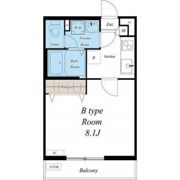 アレンヌ東千葉の間取り画像