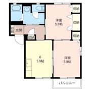 ストローハットCの間取り画像