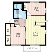 ラフォーレ ハピネスBの間取り画像