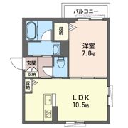 ラグーン塚越の間取り画像