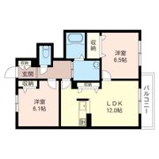 ブラウンメゾンの間取り画像