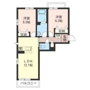 Grace courtの間取り画像