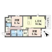 エクラージュの間取り画像