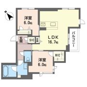 エクラージュの間取り画像