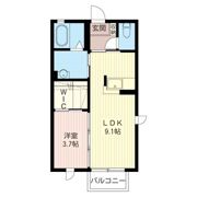 プリモス・コートFの間取り画像