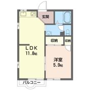 ベクエム湘南の間取り画像