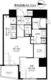 ピュア・アクア大森の間取り画像