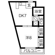 アベニュー22の間取り画像