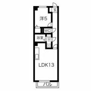 レジアス高社の間取り画像