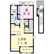 プリムローズガーデンⅠの間取り画像