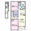 エクセレント・ヴェル Ⅱの間取り画像