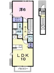 LAPINE（ラピーヌ）Aの間取り画像