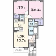 イル ヴェント ヴェルデⅡの間取り画像