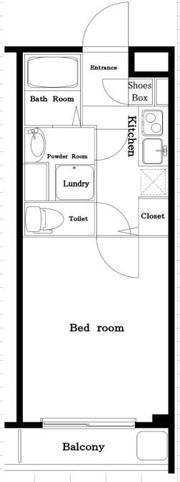 TheFusion中村橋の間取り画像