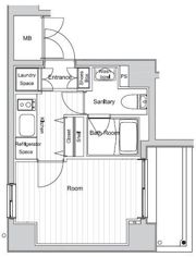 ベルグレードYSの間取り画像