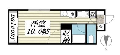 メゾン・ド・サクレの間取り画像