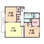 スカイクレスト Aの間取り画像