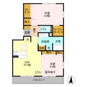 リビングシティ Ⅲの間取り画像