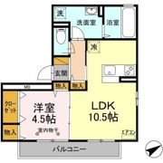オークコートの間取り画像