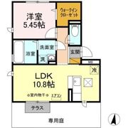 PARK HILLS MIYAKO Aの間取り画像