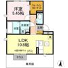 PARK HILLS MIYAKO Aの間取り画像