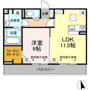 マーブルⅡの間取り画像