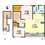 アート・ソレイユ B棟の間取り画像