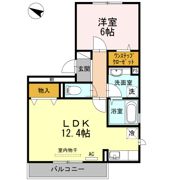 シャンテピエールⅡ A棟の間取り画像