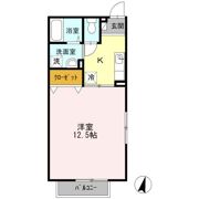 ソレイユⅡ A棟の間取り画像