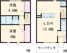 REMALE西鶴崎Aの間取り画像