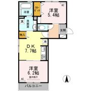 エグランティーヌの間取り画像