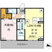 D-resena大橋Ⅰの間取り画像