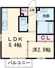 メゾン・フルールの間取り画像