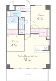 ザ・グレース京都岡崎の間取り画像