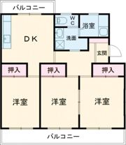 エルワンマンションの間取り画像