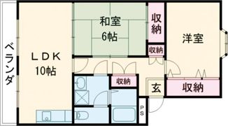 マンション・フルールの間取り画像