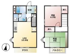 カーサK＆Sの間取り画像