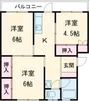谷口アパートの間取り画像