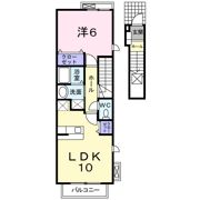 イーストヒルソレイユの間取り画像