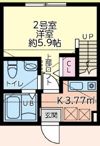 クレール霞の間取り画像