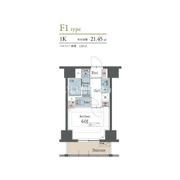 ラグゼナ横浜鶴見の間取り画像